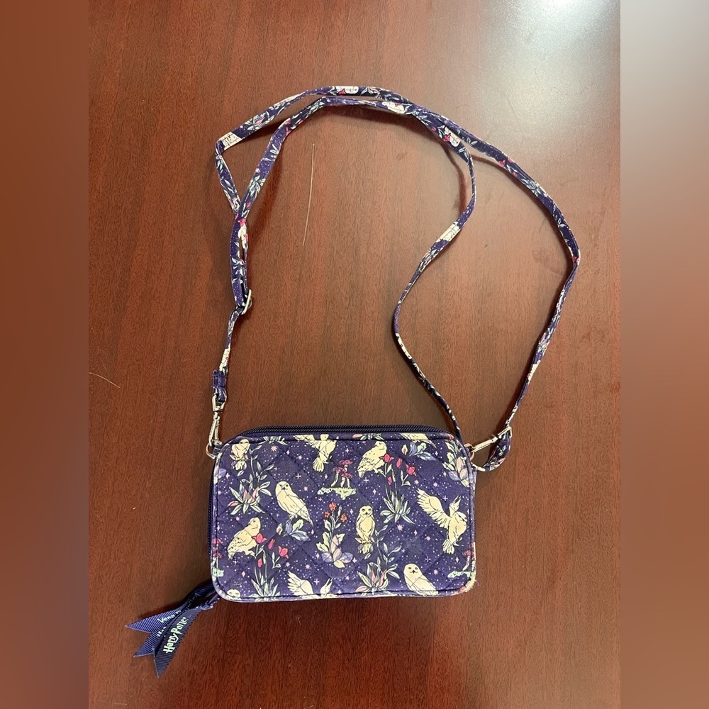 Vera Bradley Harry Potter Print Crossbody Bag in Purple